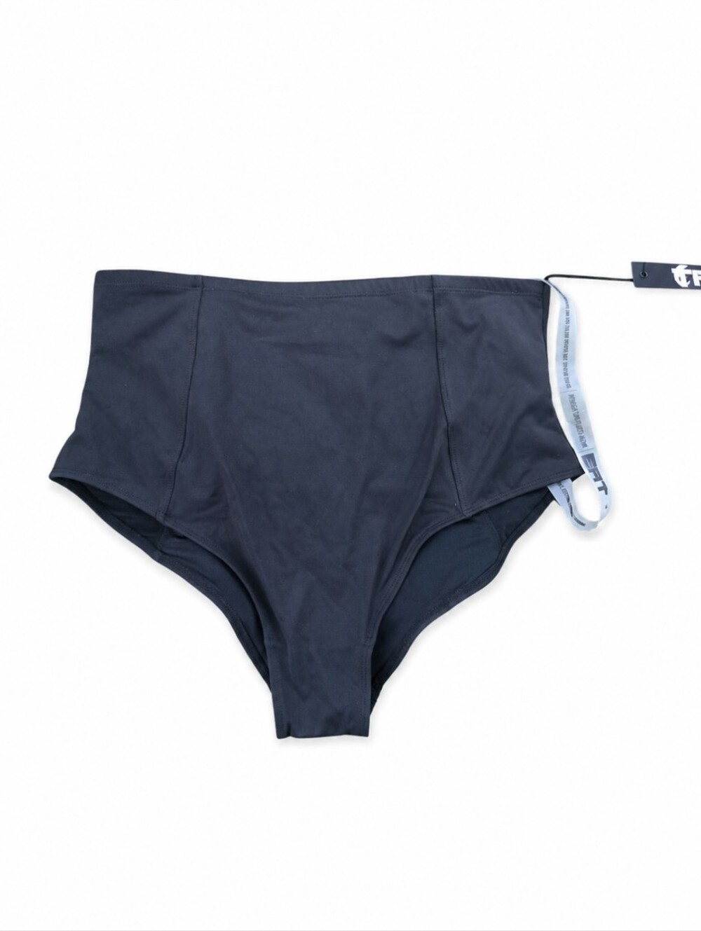 TA3 Kini High Waisted Swim Bottom XL NWT Full Coverage Black Discontinued Rare